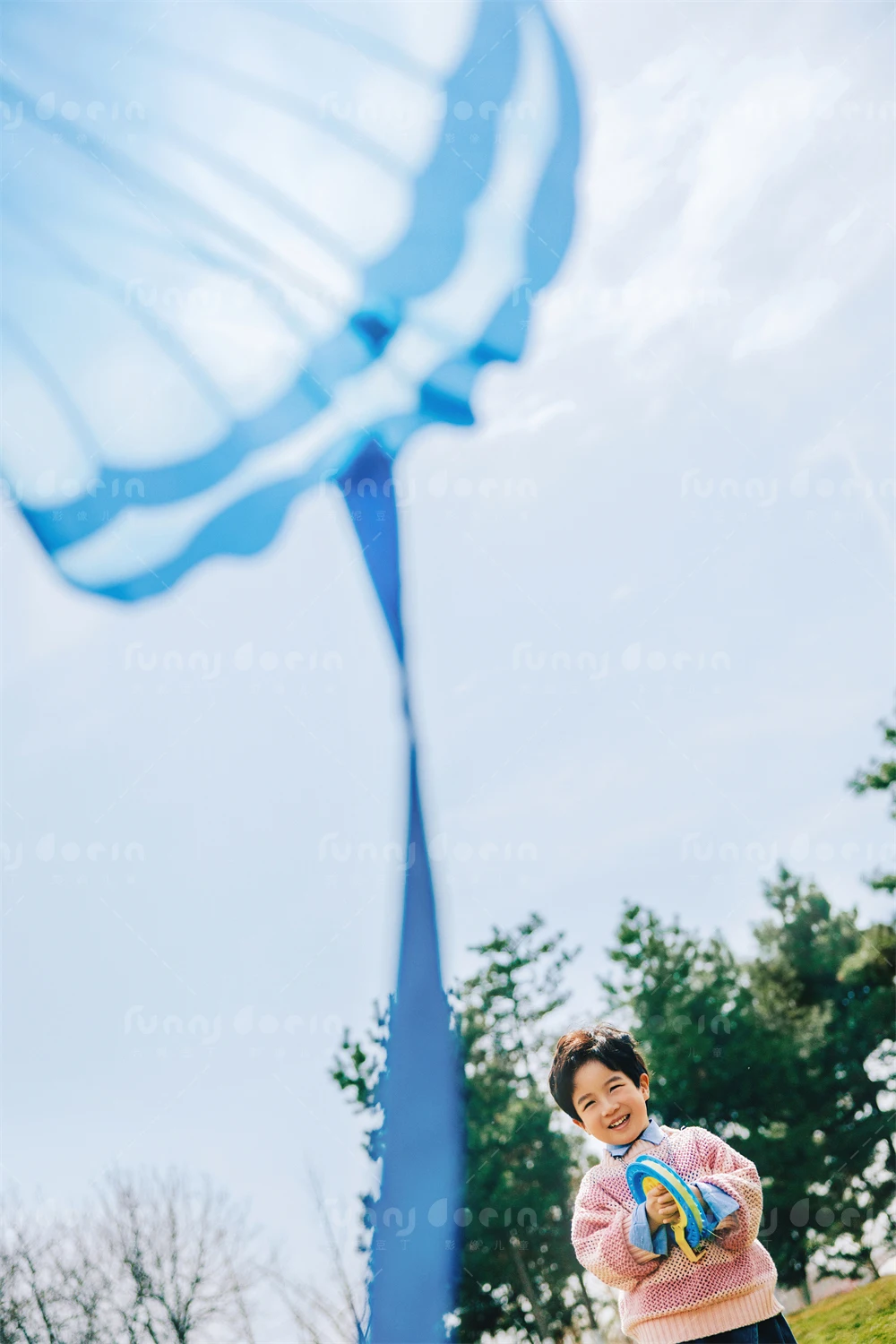 芳妮豆丁儿童摄影 纸鸢拾趣