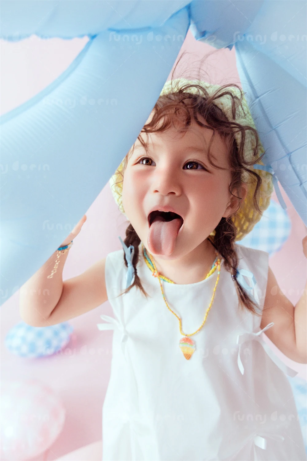 芳妮豆丁儿童摄影 粉红甜心