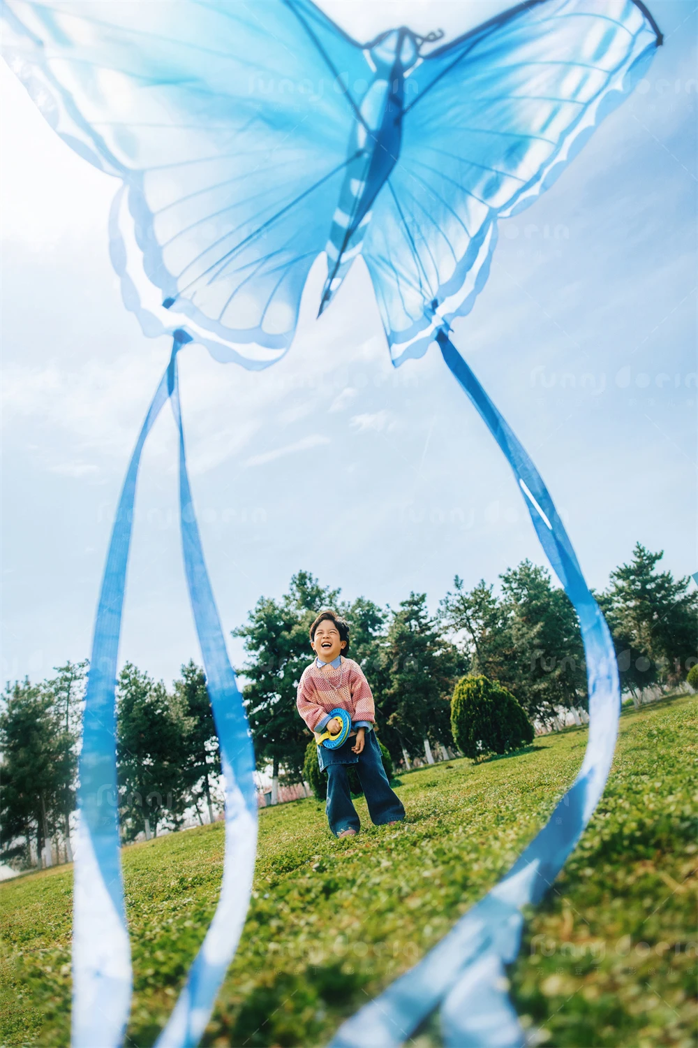 芳妮豆丁儿童摄影 纸鸢拾趣