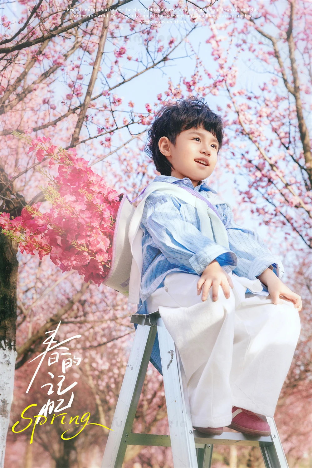 芳妮豆丁儿童摄影 春风一顾