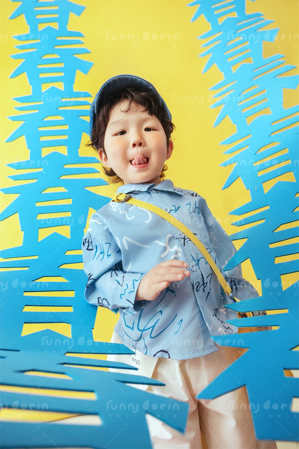 芳妮豆丁儿童摄影 萌娃闹春