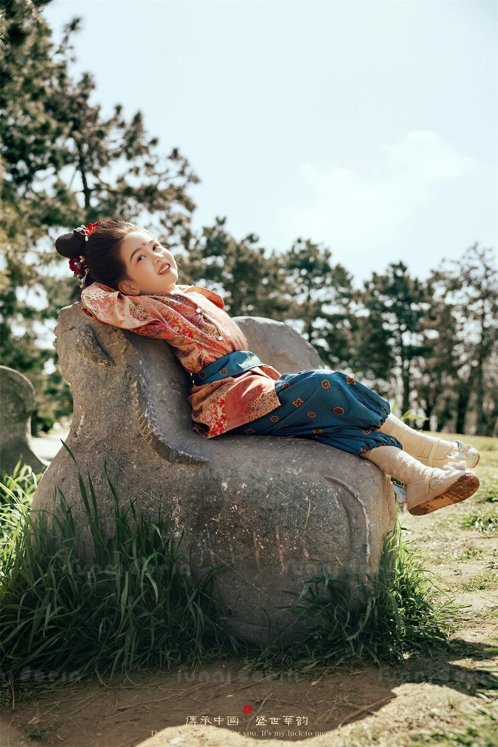 芳妮豆丁儿童摄影 元气陶俑