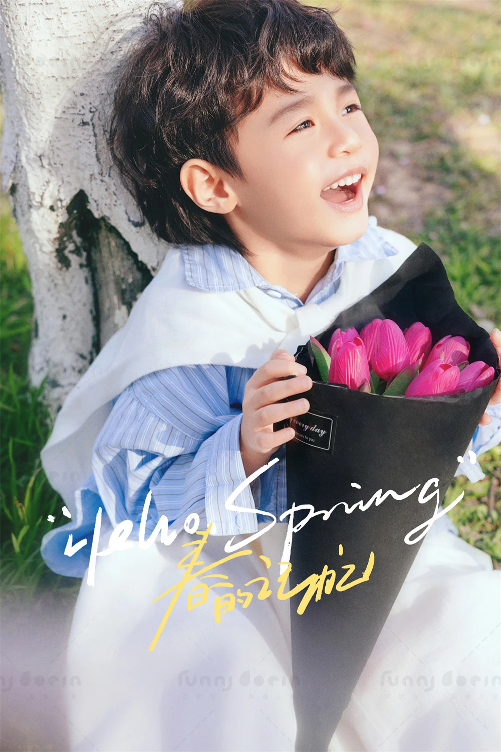 芳妮豆丁儿童摄影 春风一顾