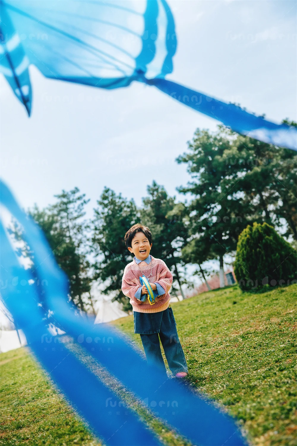 芳妮豆丁儿童摄影 纸鸢拾趣