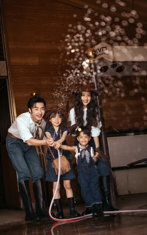 芳妮豆丁儿童摄影 骑士家族