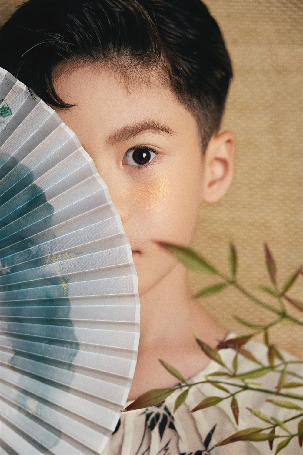 芳妮豆丁儿童摄影 竹风夏影