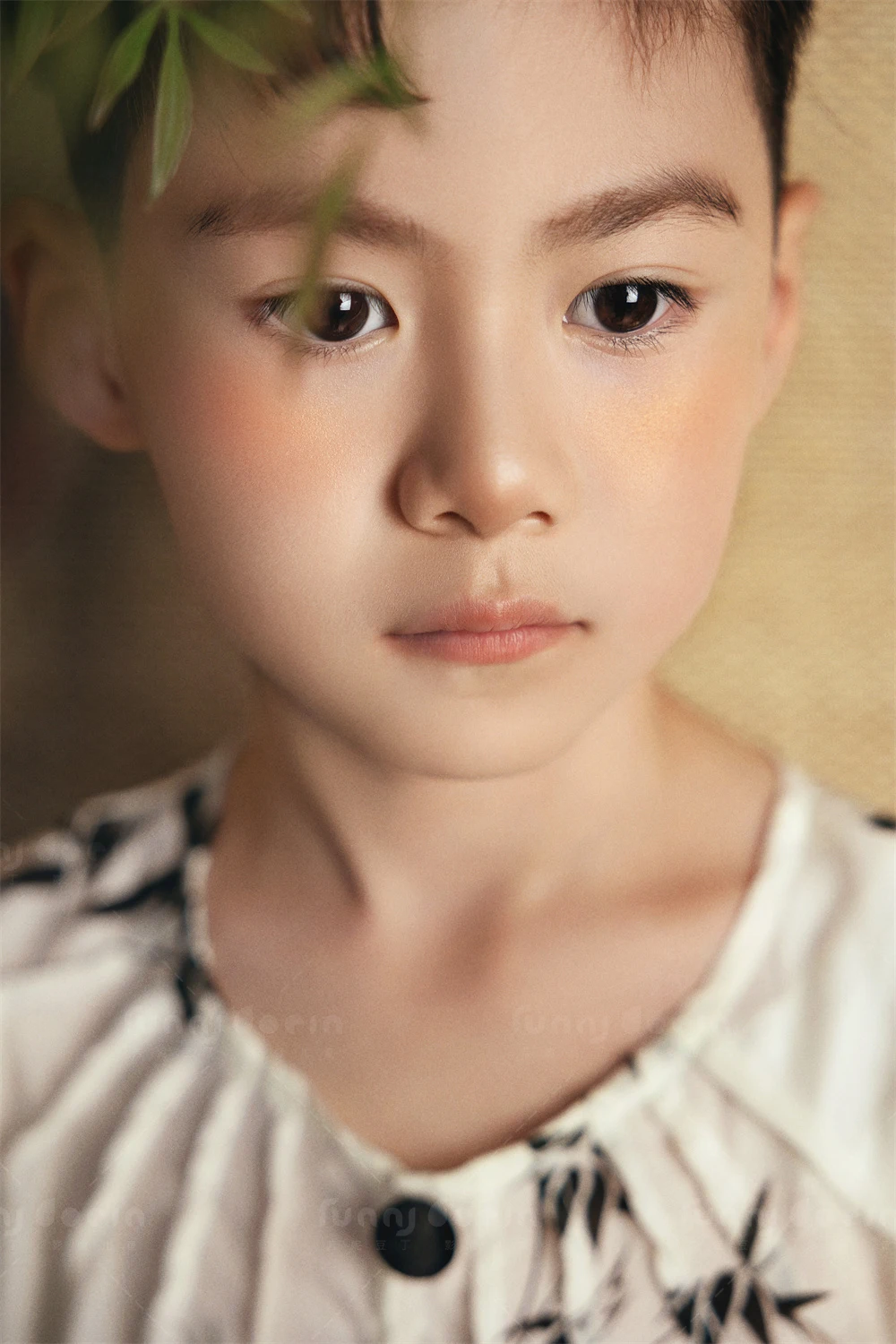 芳妮豆丁儿童摄影 竹风夏影