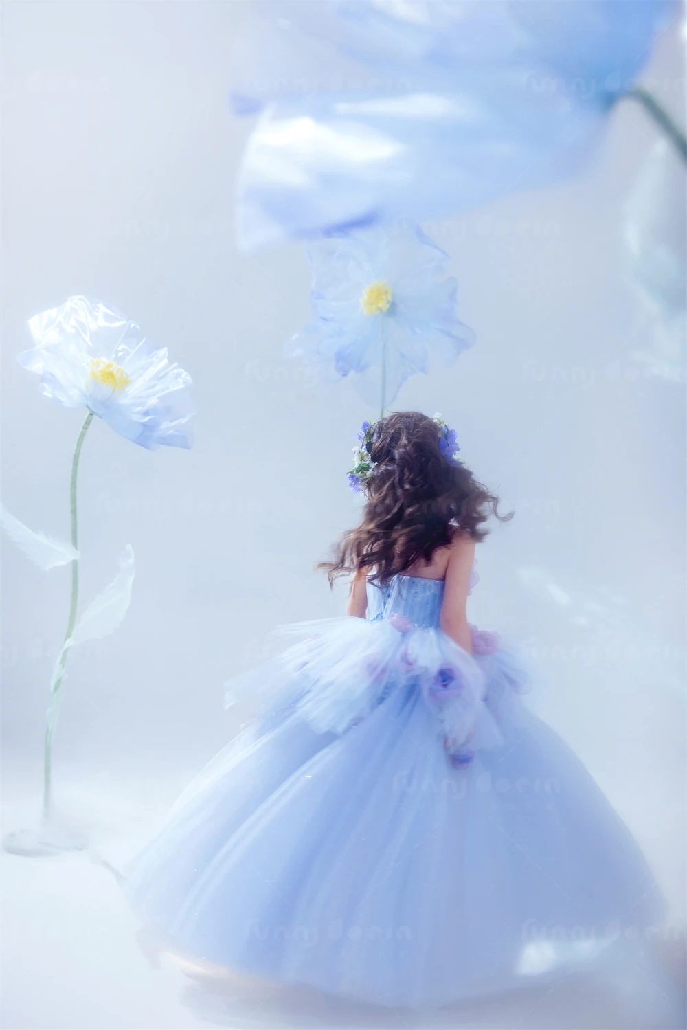 芳妮豆丁儿童摄影 蓝调梦境