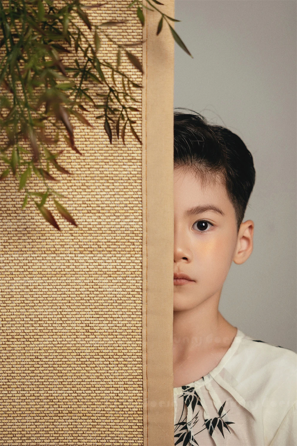 芳妮豆丁儿童摄影 竹风夏影