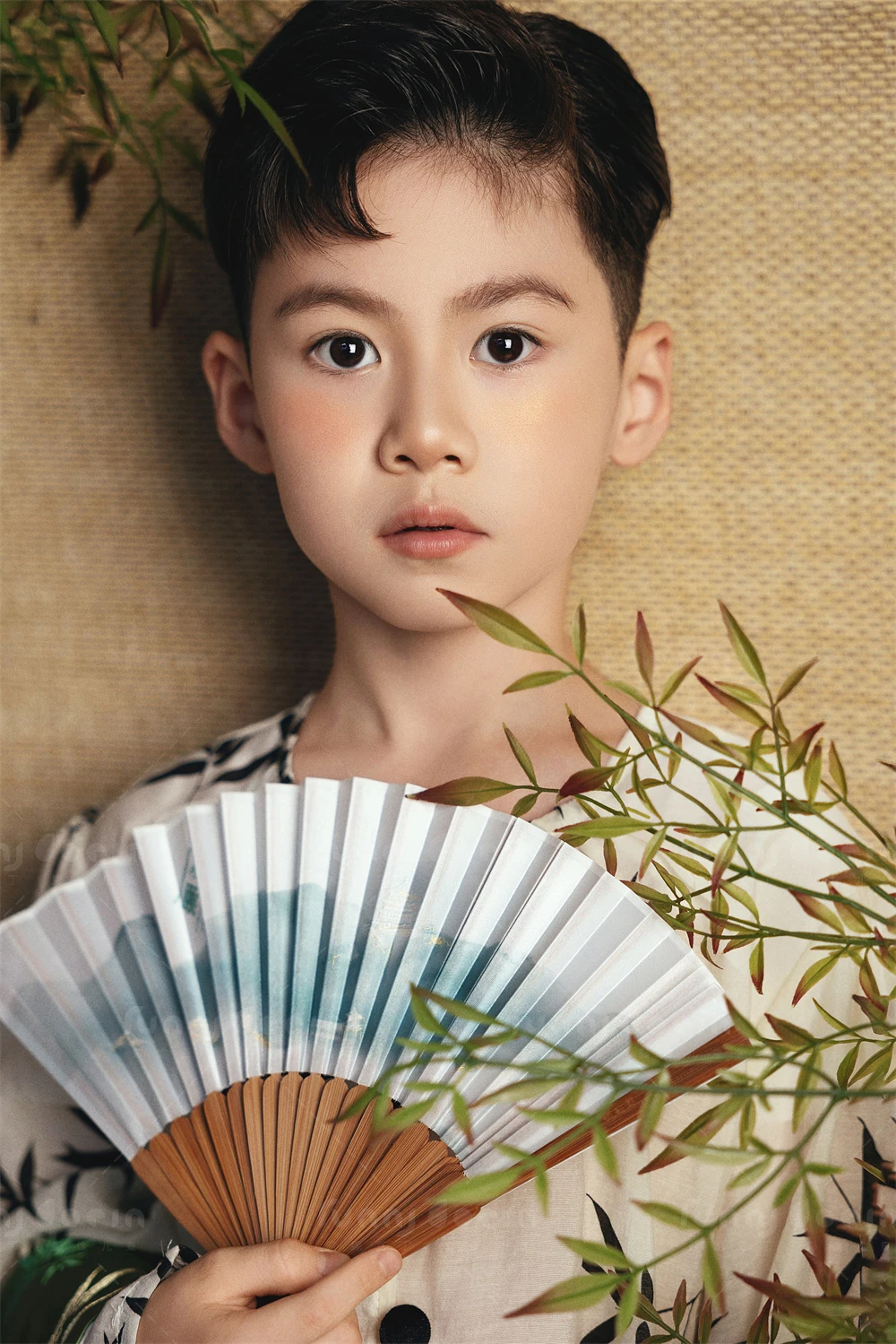 芳妮豆丁儿童摄影 竹风夏影