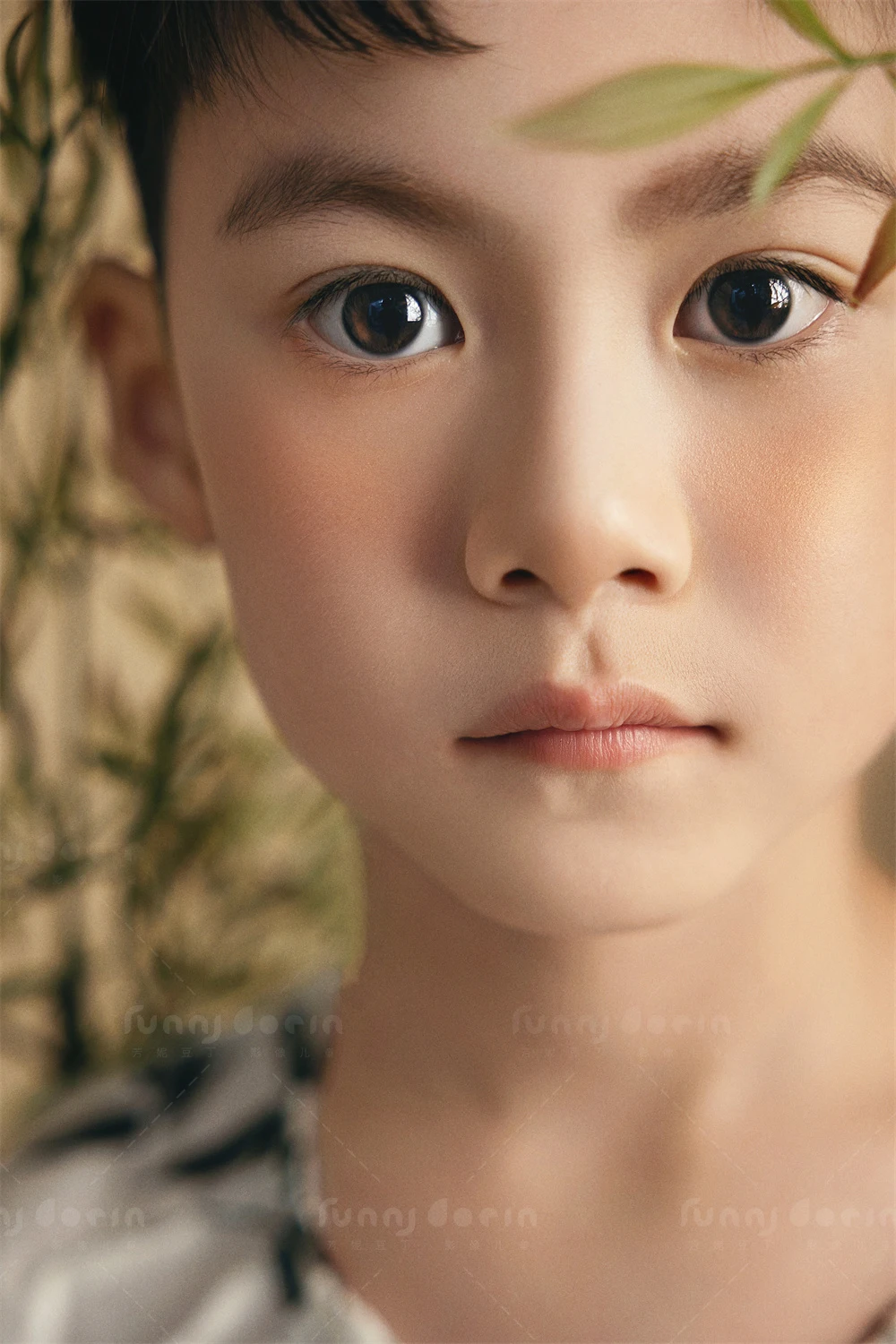 芳妮豆丁儿童摄影 竹风夏影