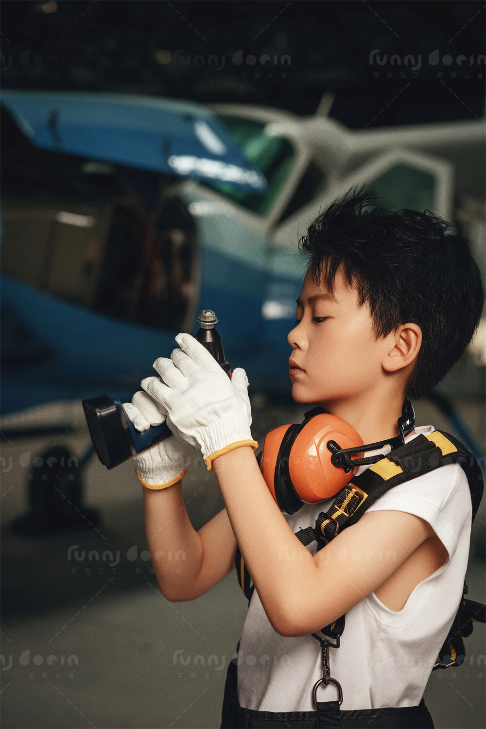 芳妮豆丁儿童摄影 梦筑机修