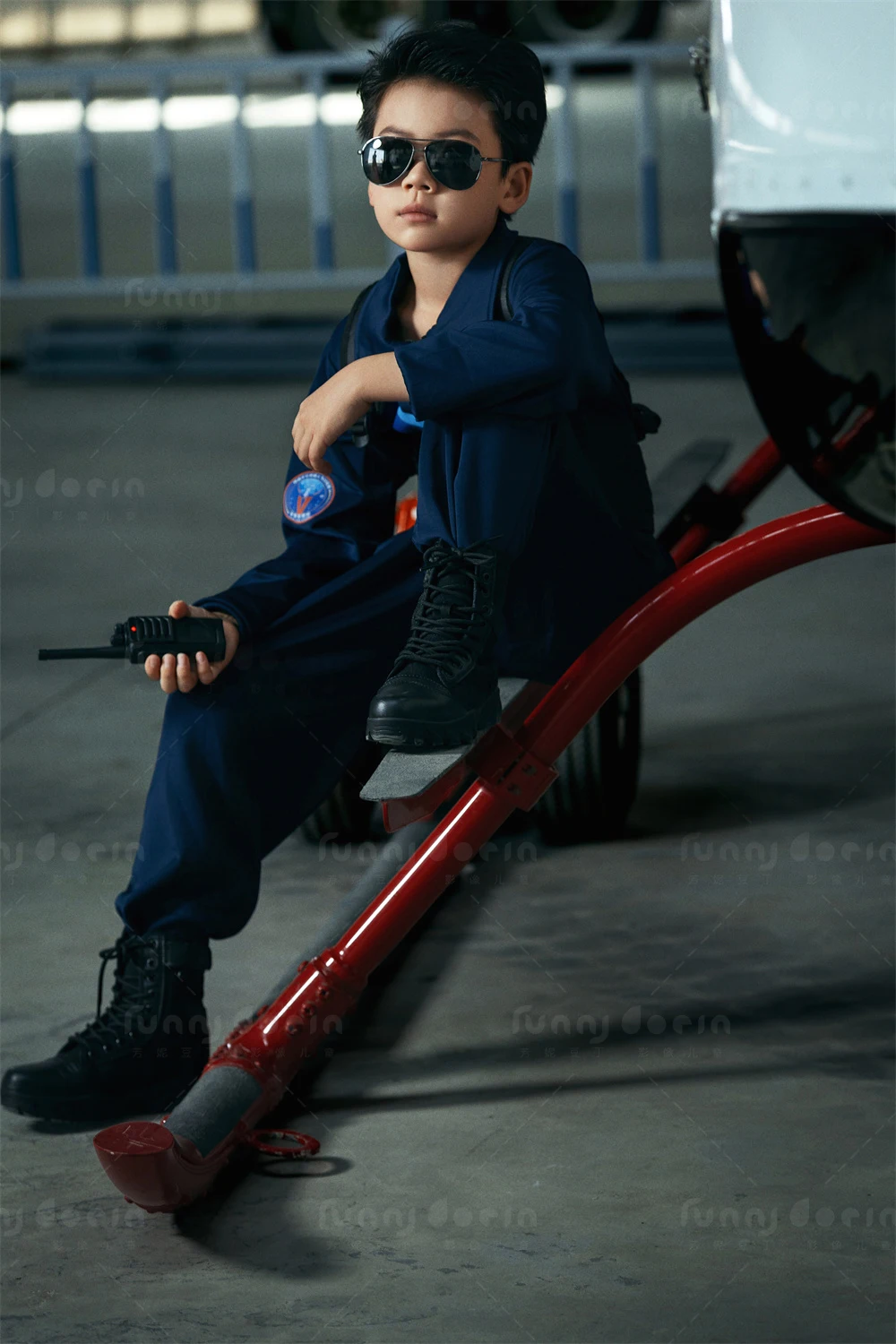 芳妮豆丁儿童摄影 冲上云霄