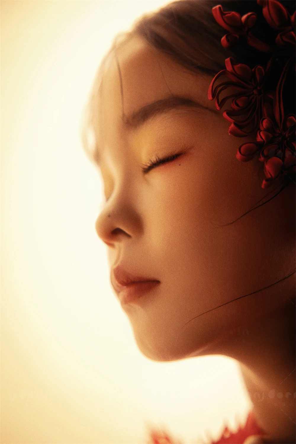 芳妮豆丁儿童摄影 绛色芳华