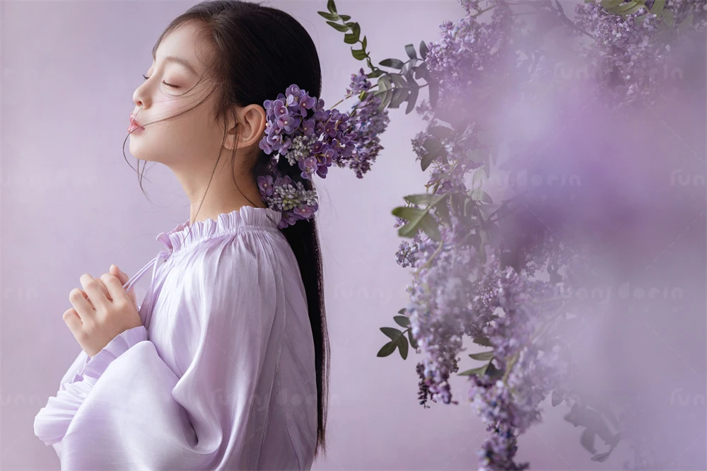 芳妮豆丁儿童摄影 丁香风铃