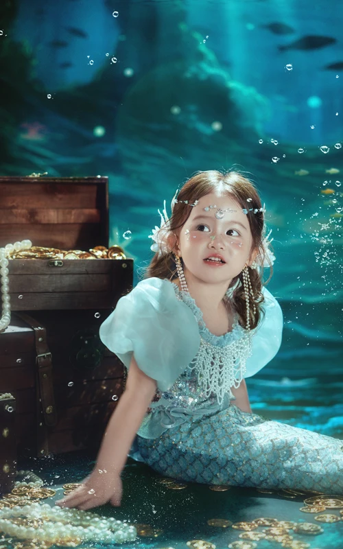 芳妮豆丁儿童摄影 深海绮梦