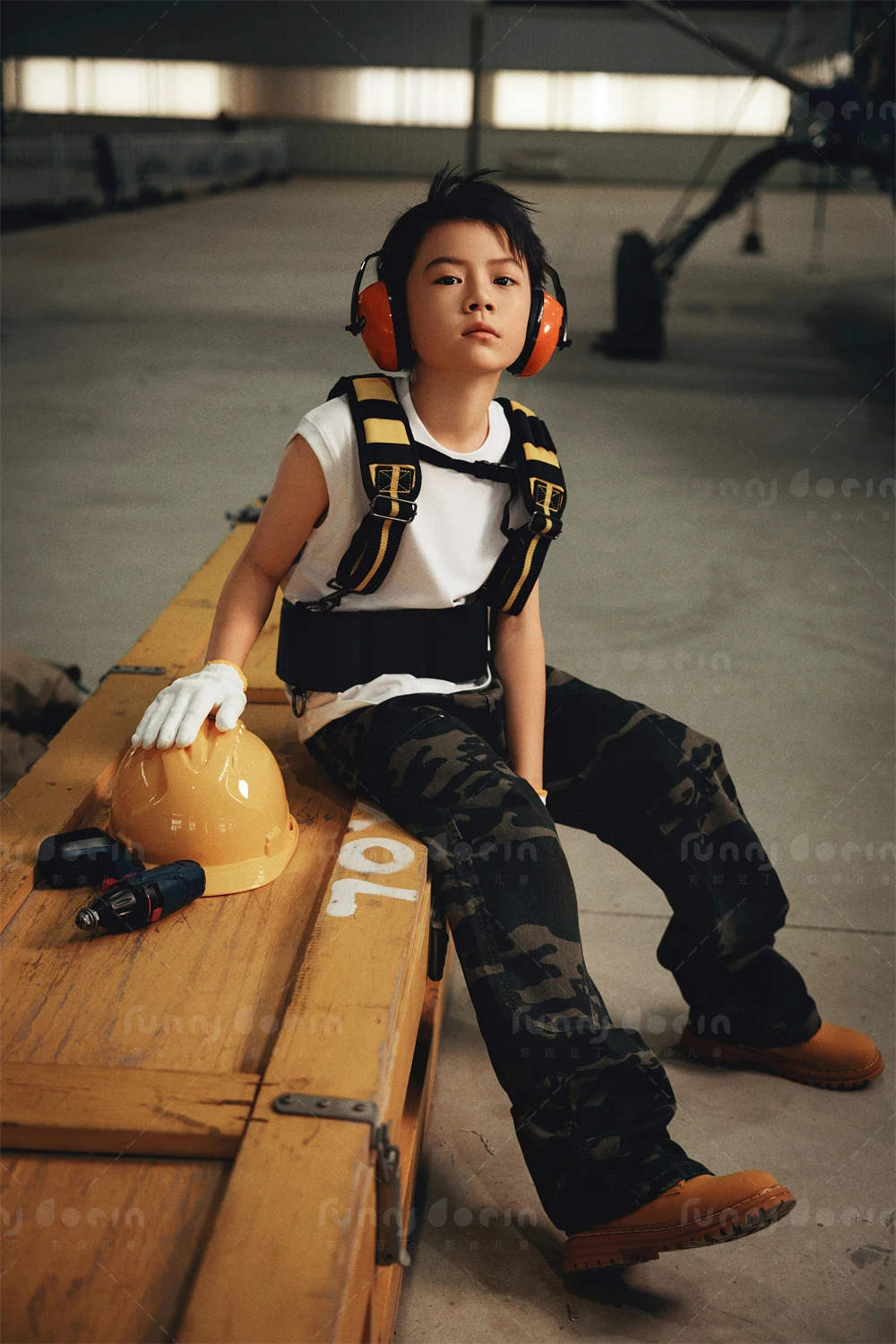 芳妮豆丁儿童摄影 梦筑机修