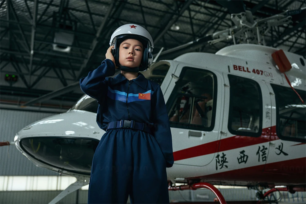 芳妮豆丁儿童摄影 冲上云霄