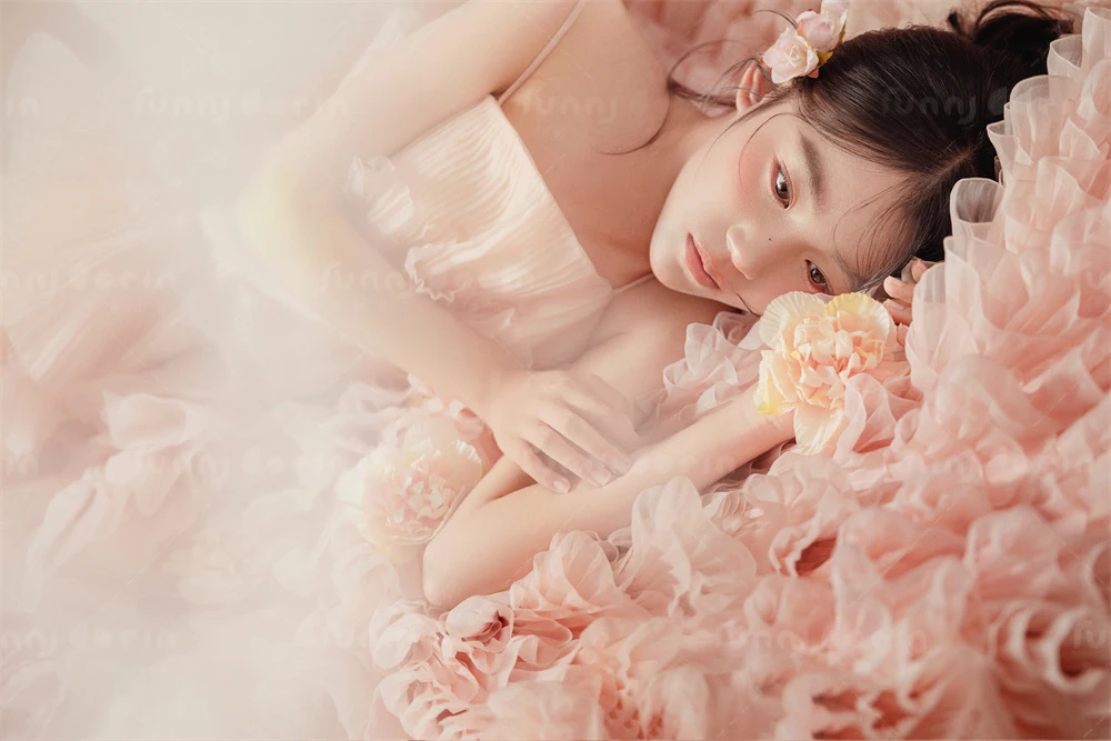 芳妮豆丁儿童摄影 花开半夏