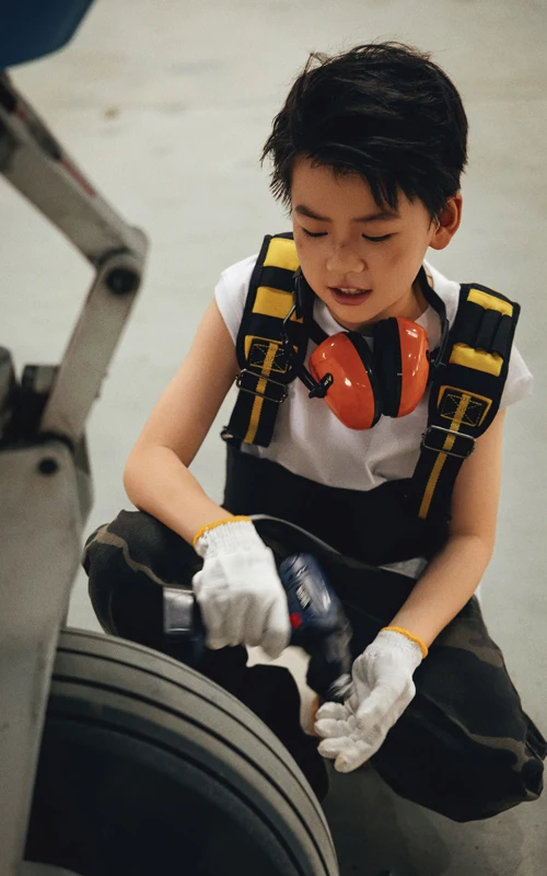 芳妮豆丁儿童摄影 梦筑机修