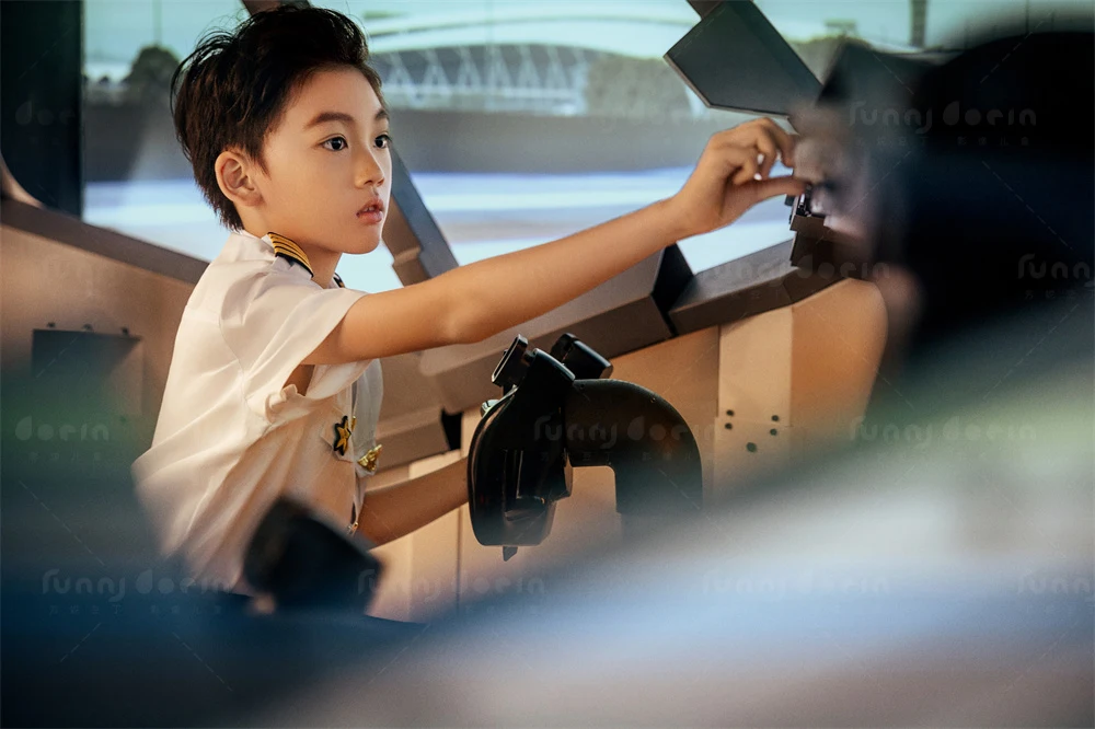 芳妮豆丁儿童摄影 童行天际