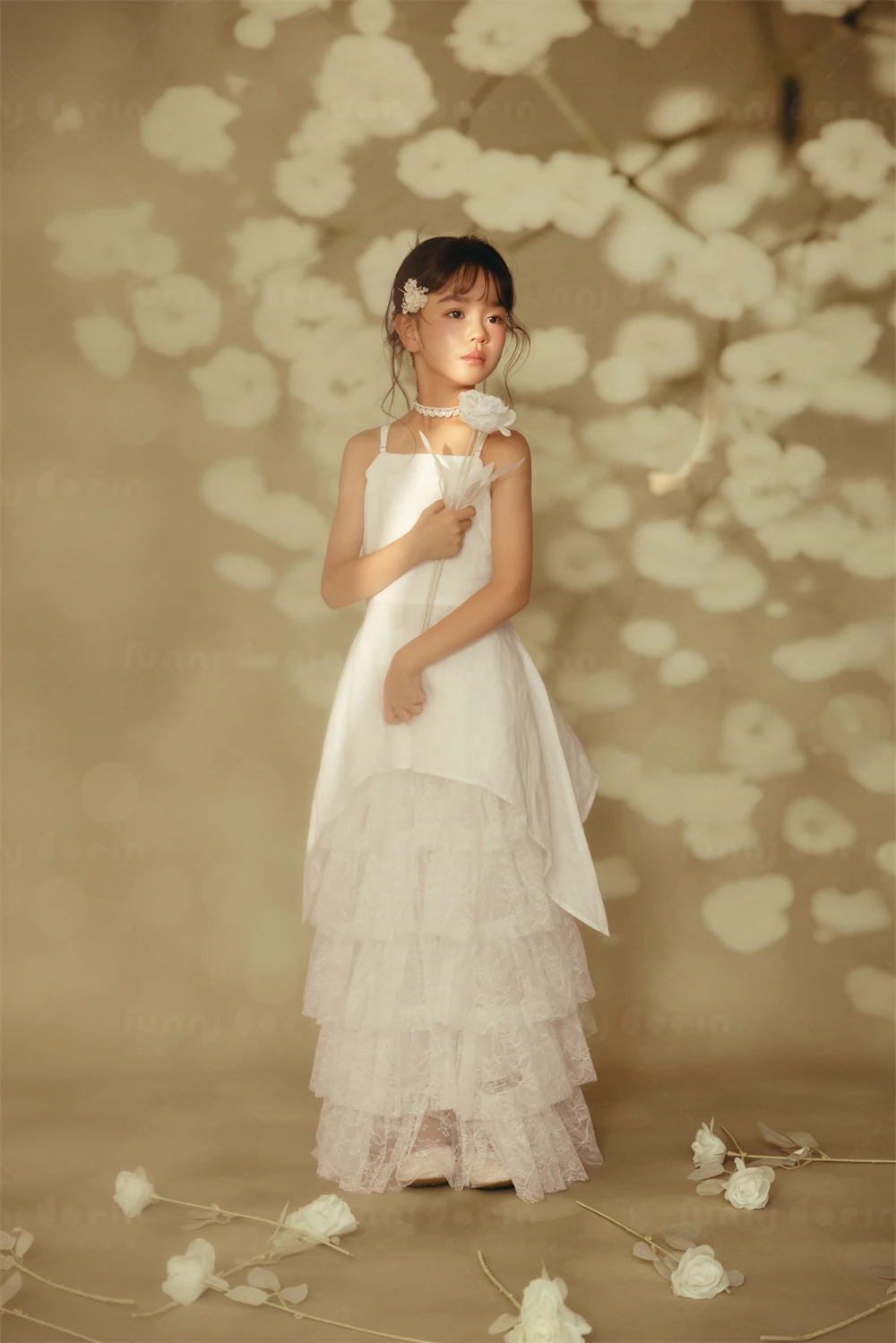 芳妮豆丁儿童摄影 风吻花楹