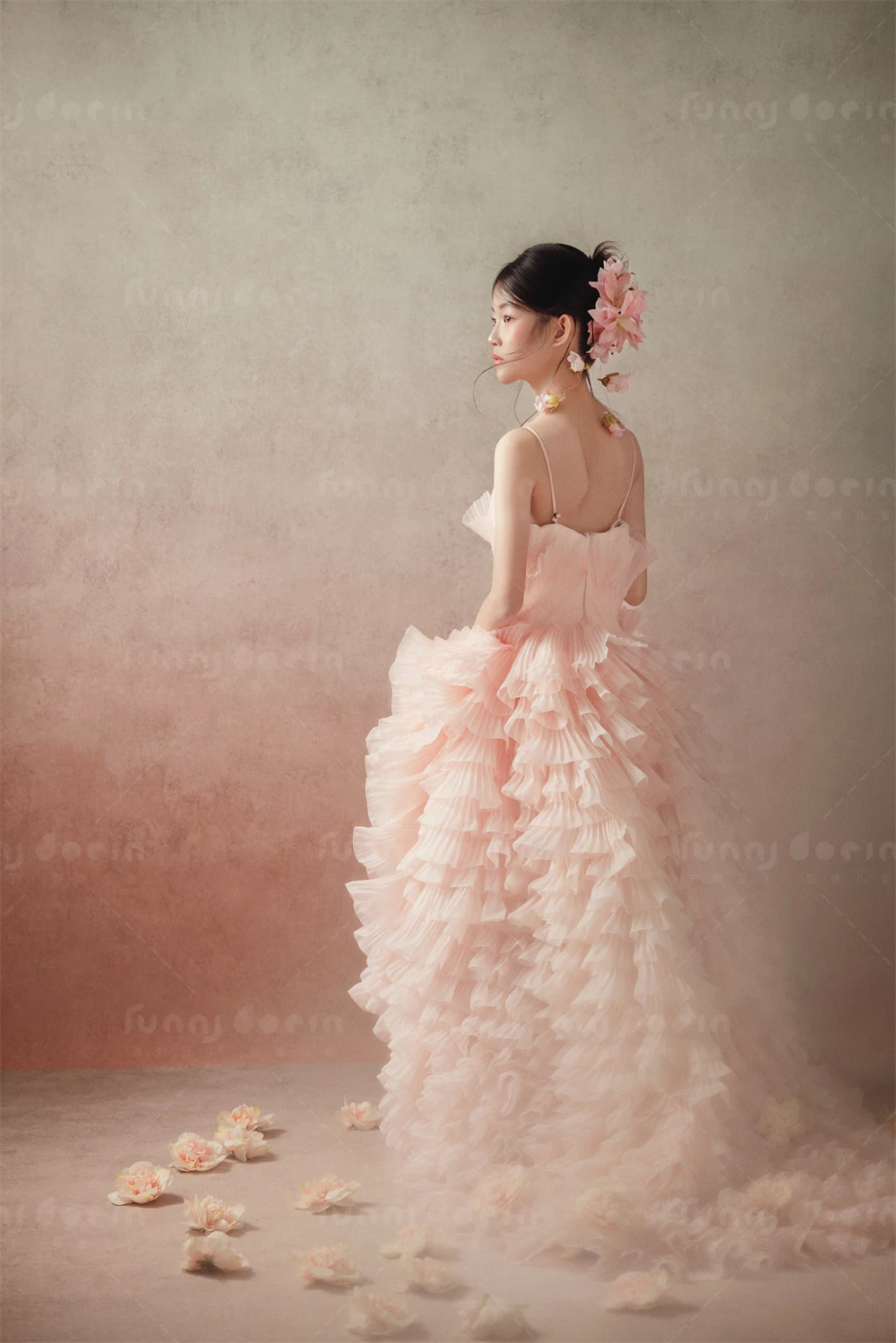 芳妮豆丁儿童摄影 花开半夏