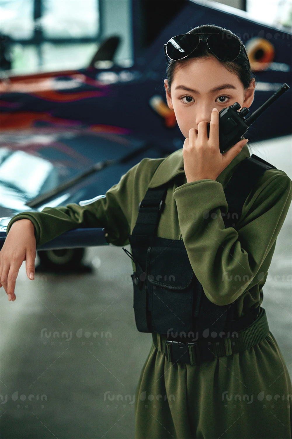 芳妮豆丁儿童摄影 王牌飞行员