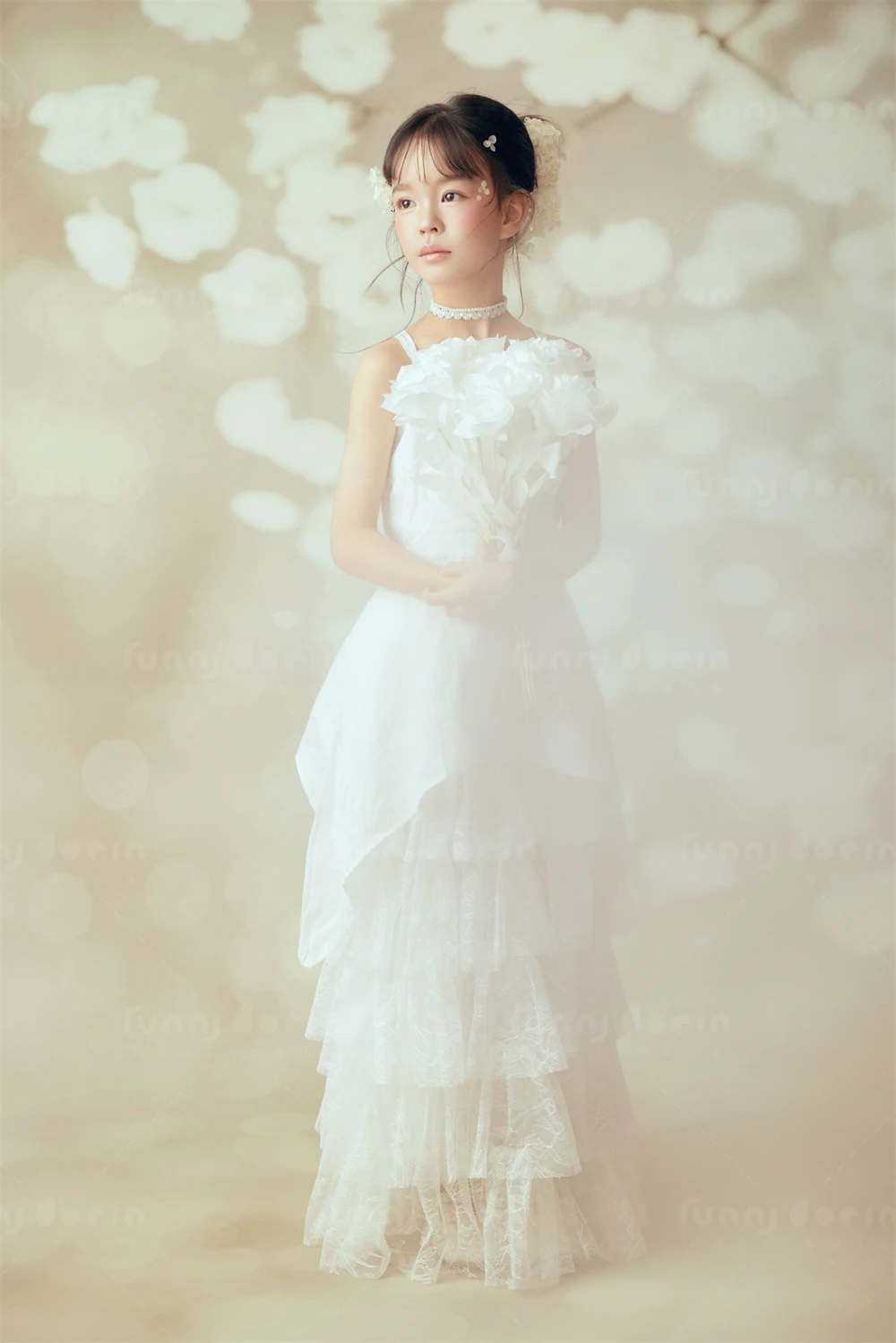 芳妮豆丁儿童摄影 风吻花楹