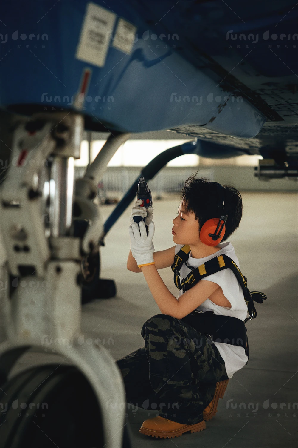 芳妮豆丁儿童摄影 梦筑机修