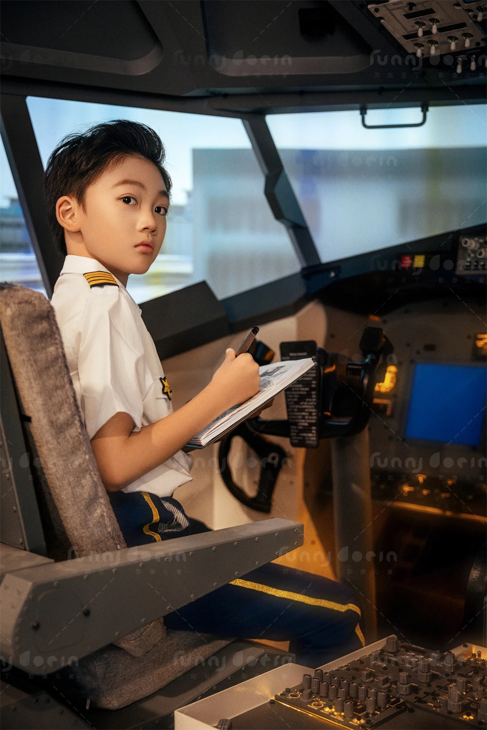 芳妮豆丁儿童摄影 童行天际