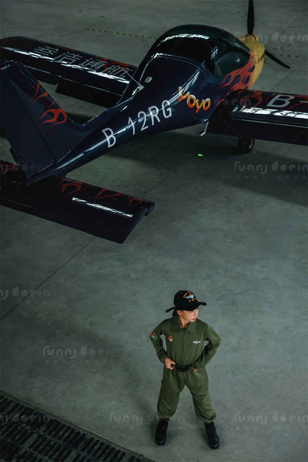 芳妮豆丁儿童摄影 王牌飞行员
