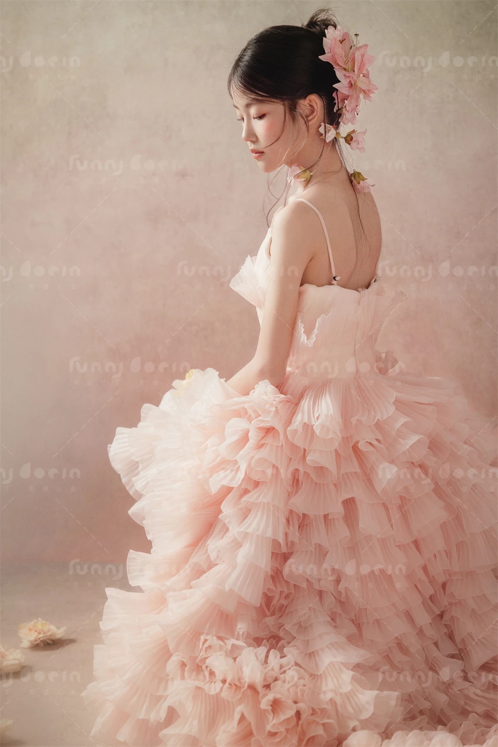 芳妮豆丁儿童摄影 花开半夏