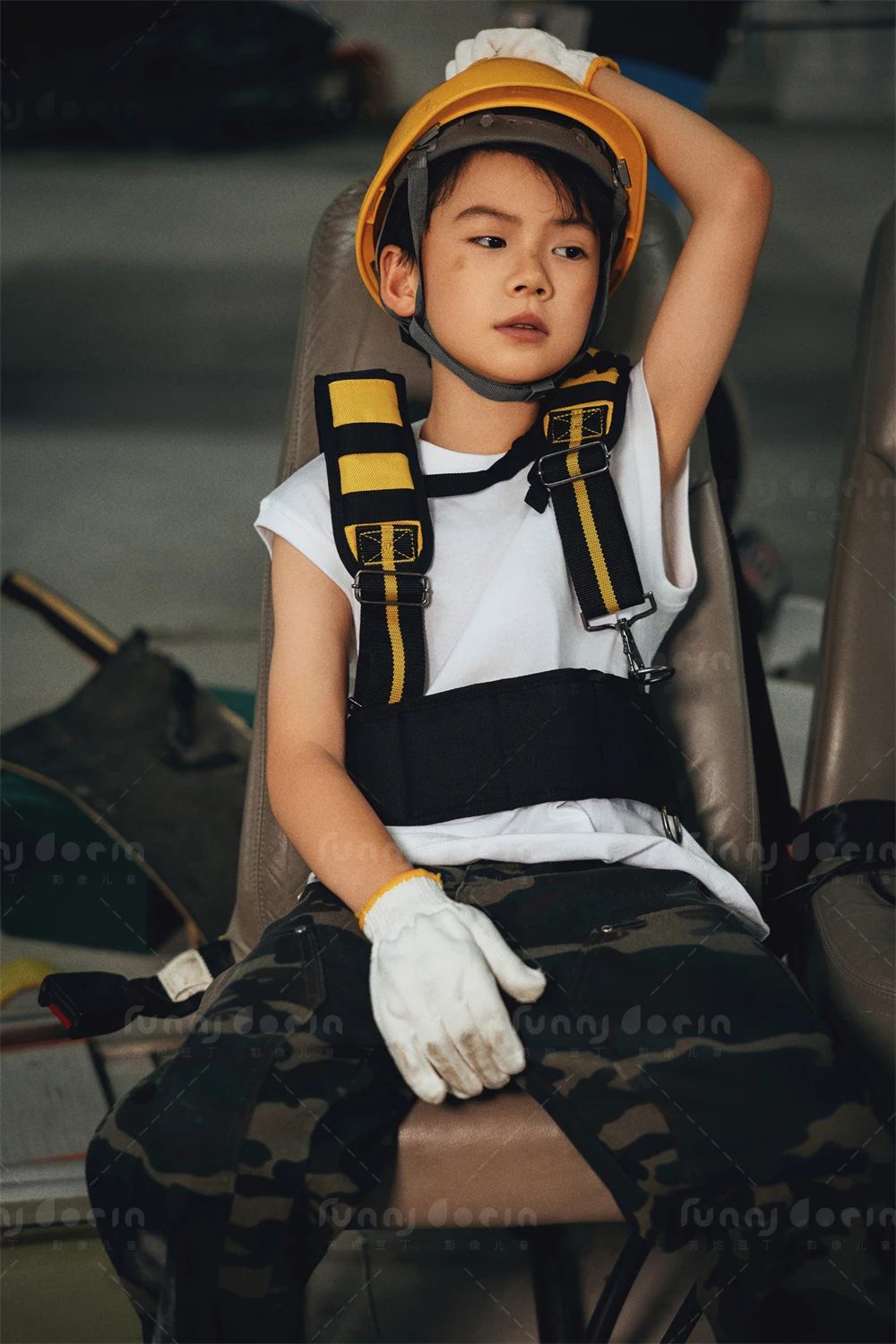 芳妮豆丁儿童摄影 梦筑机修