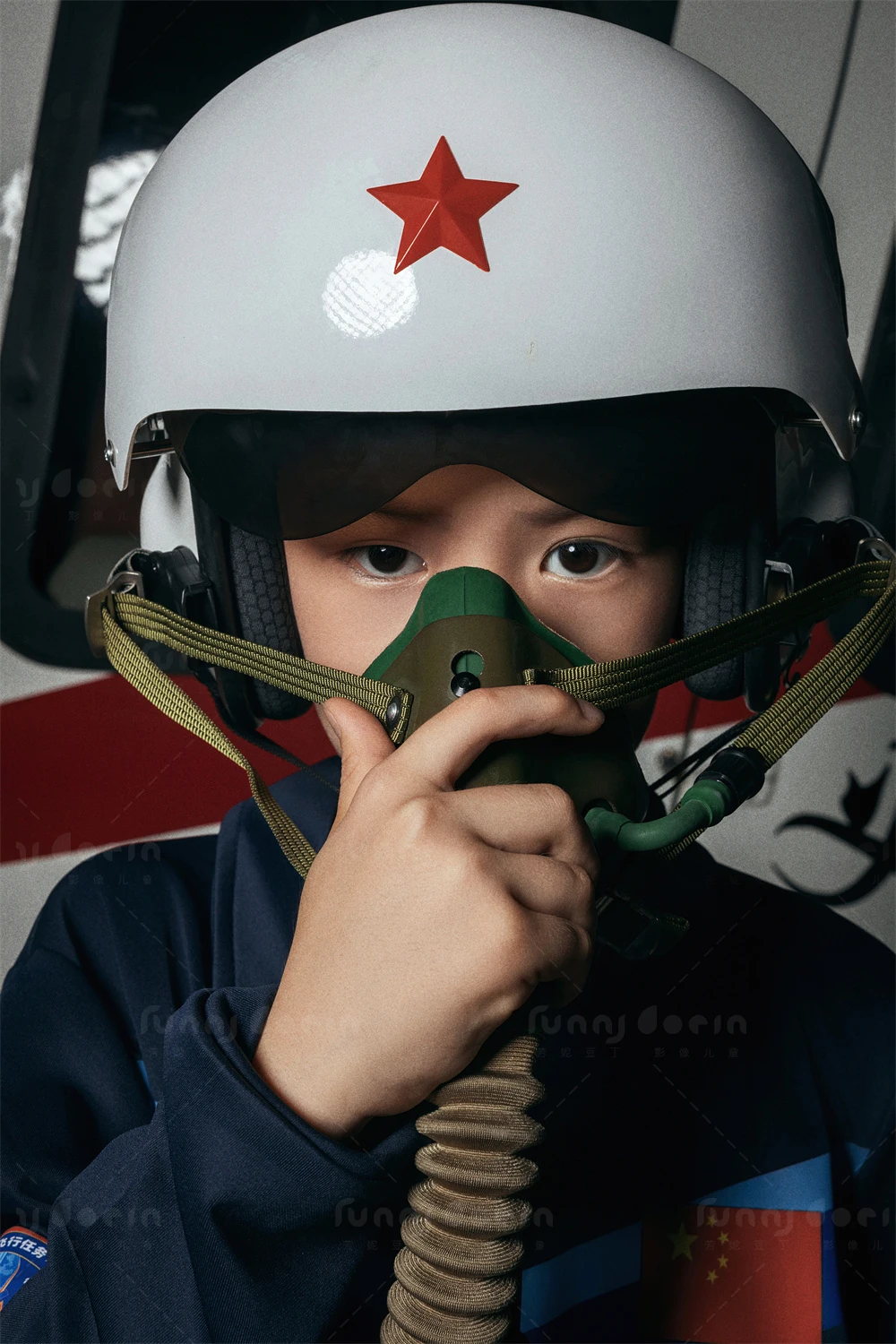 芳妮豆丁儿童摄影 冲上云霄