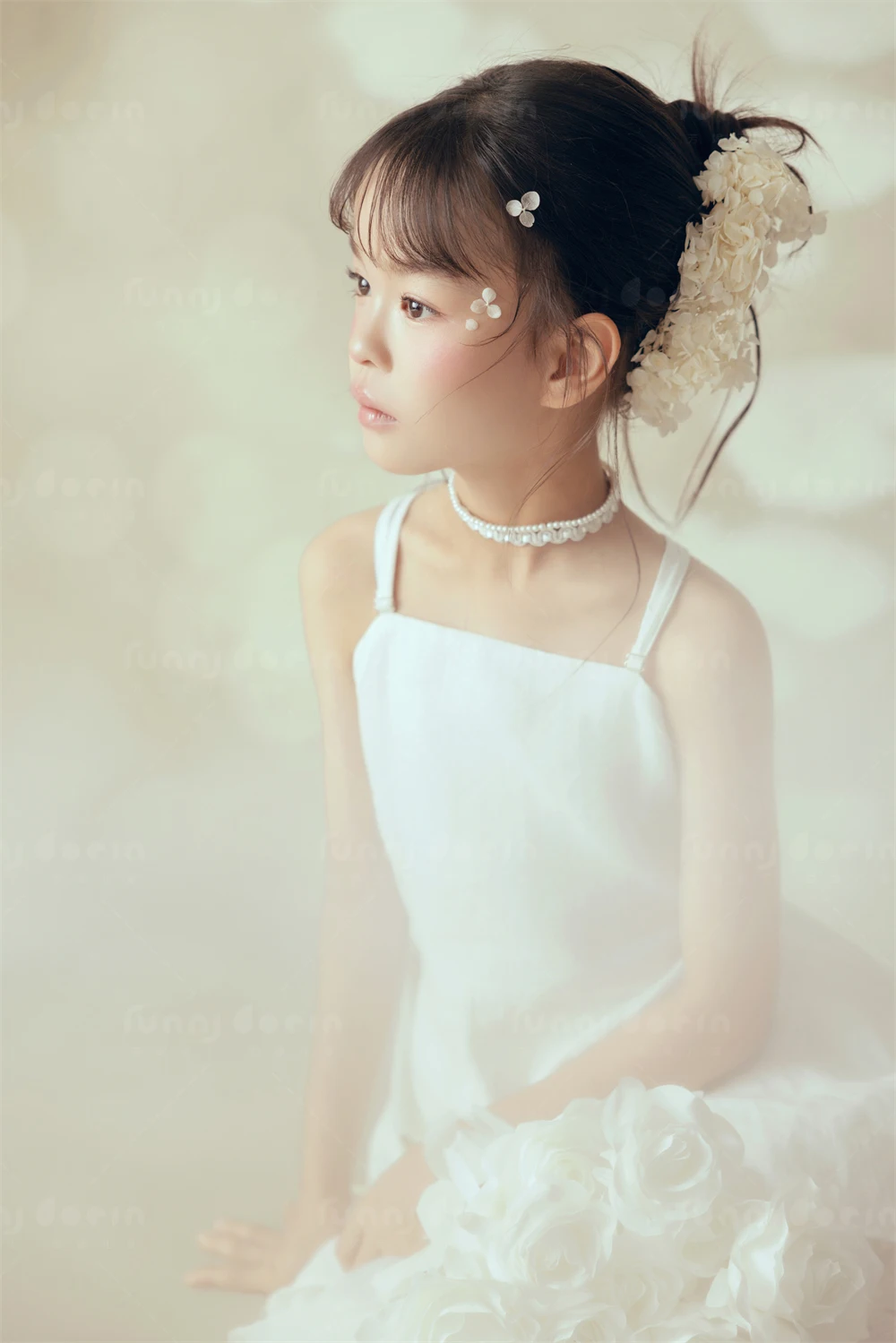 芳妮豆丁儿童摄影 风吻花楹