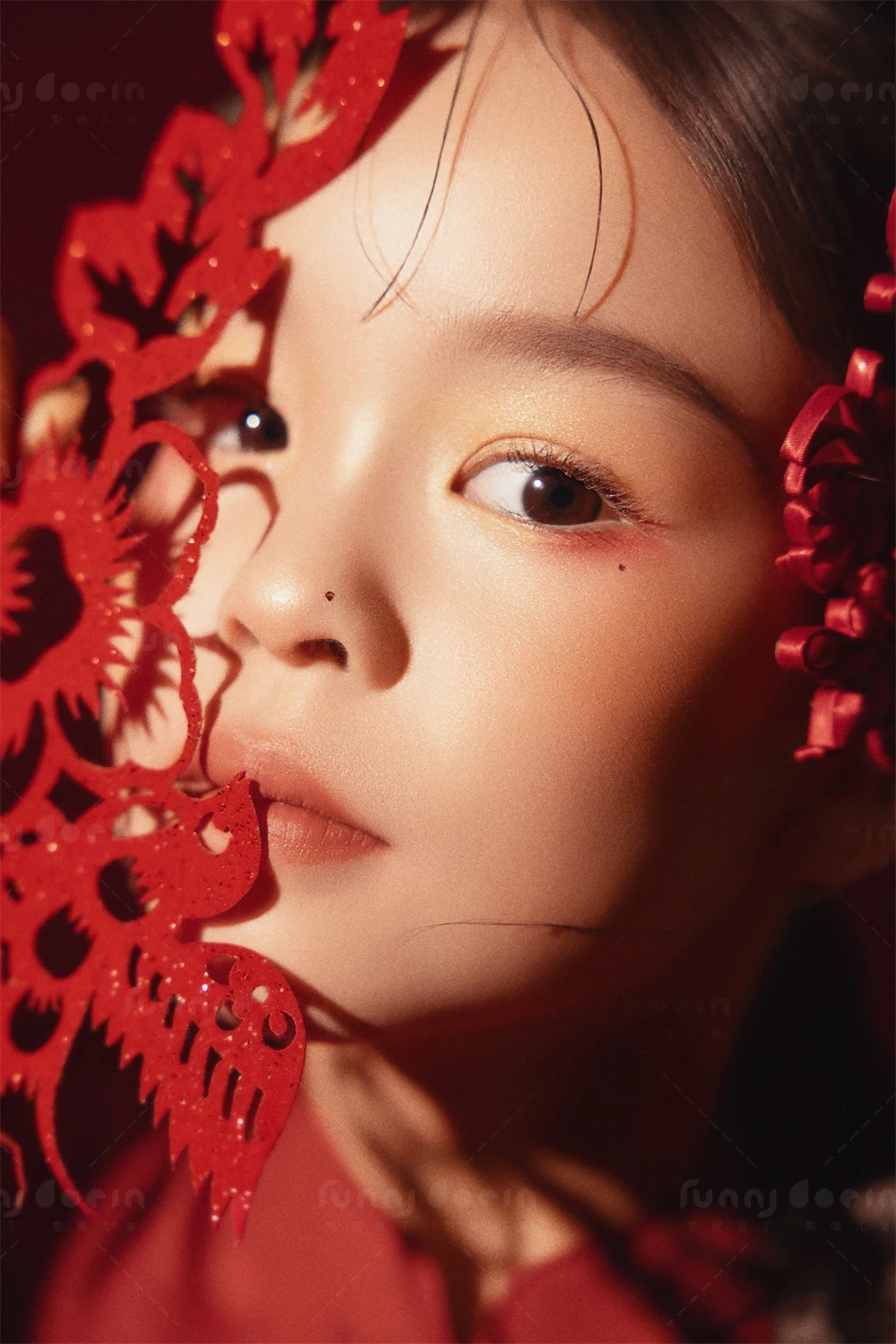 芳妮豆丁儿童摄影 绛色芳华