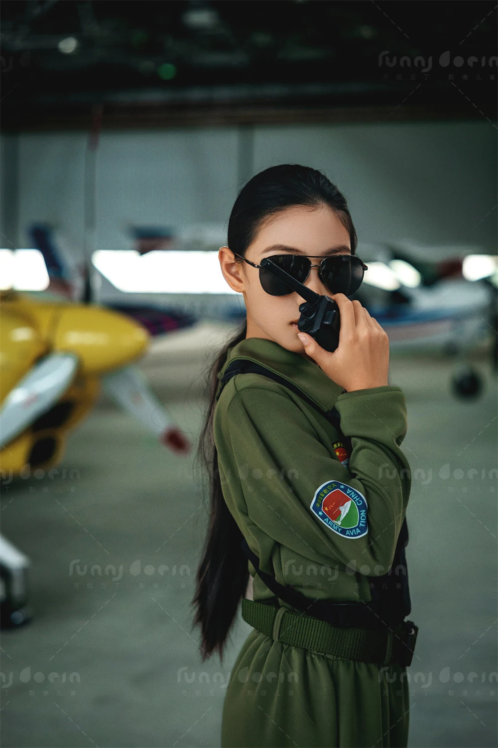 芳妮豆丁儿童摄影 王牌飞行员