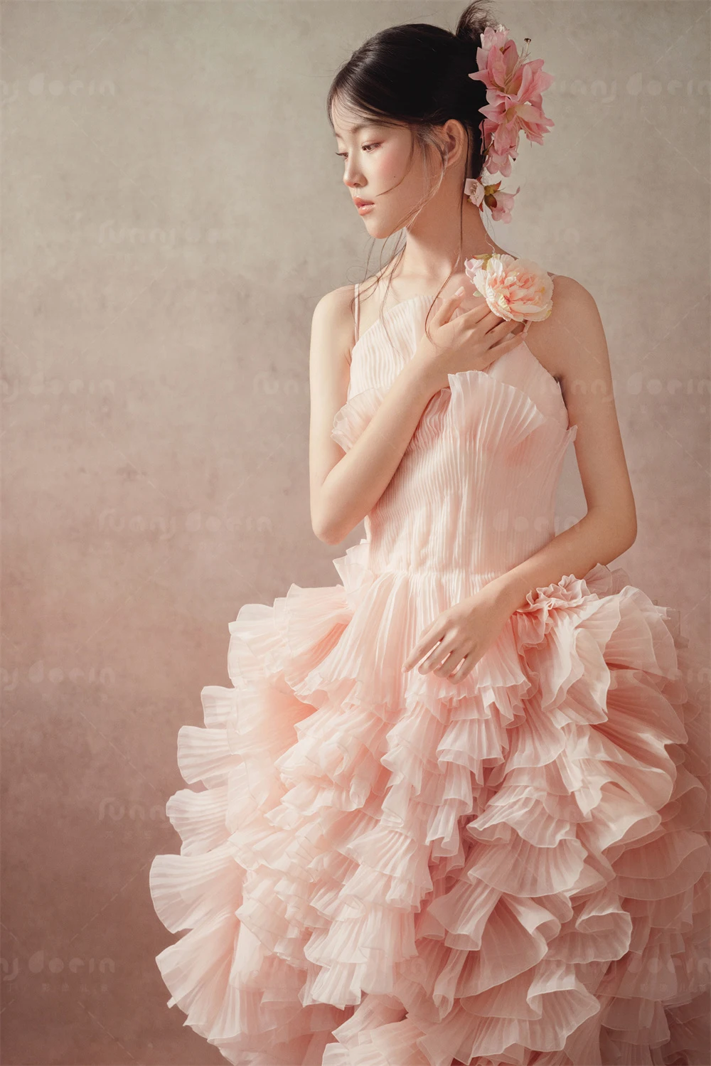 芳妮豆丁儿童摄影 花开半夏