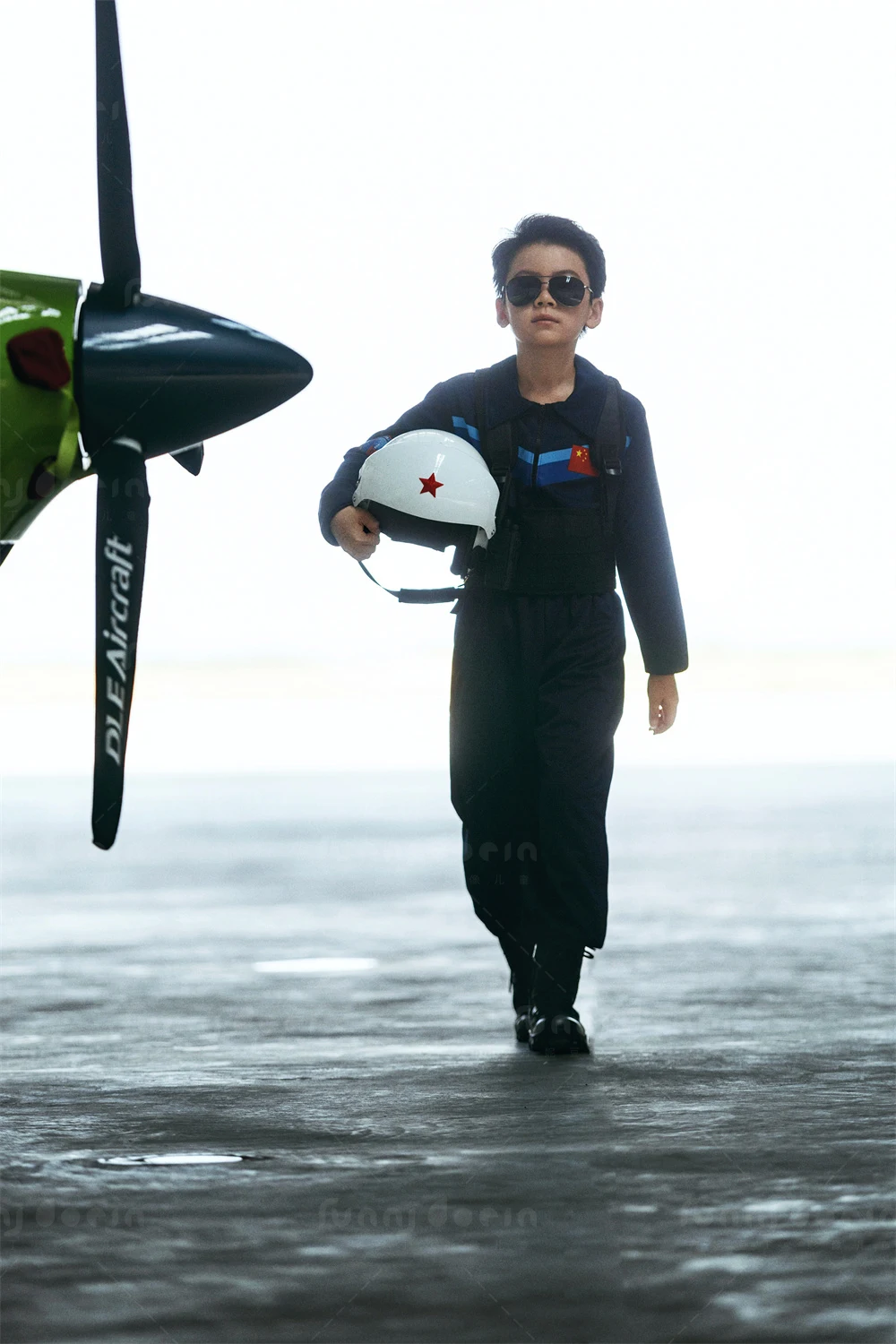 芳妮豆丁儿童摄影 冲上云霄