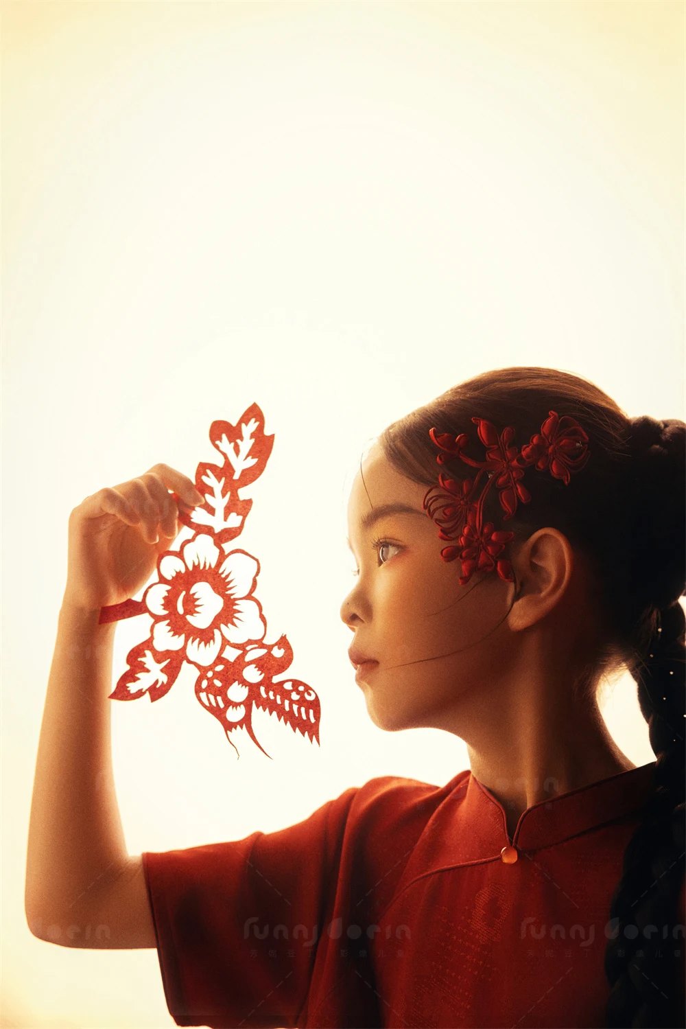 芳妮豆丁儿童摄影 绛色芳华