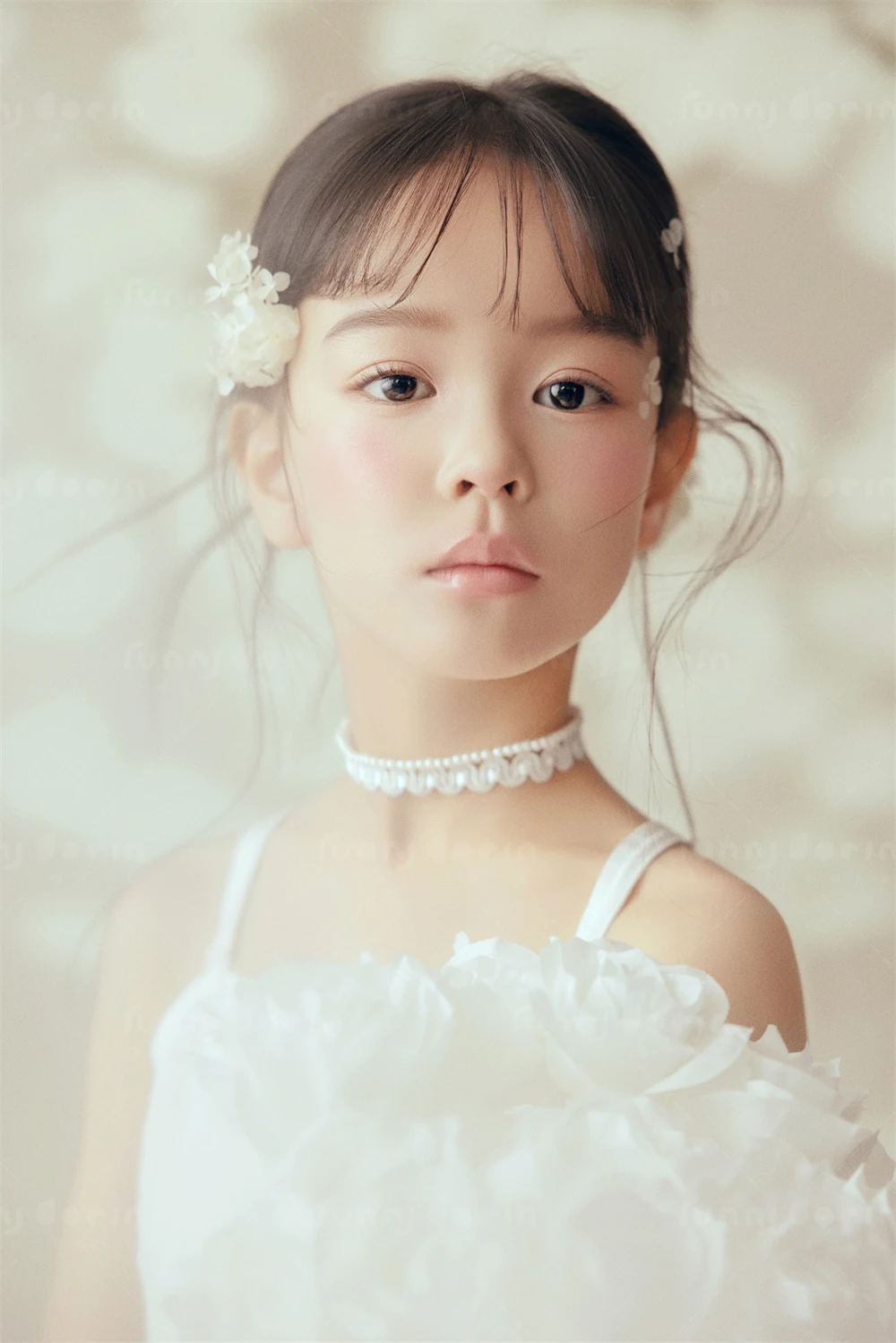 芳妮豆丁儿童摄影 风吻花楹