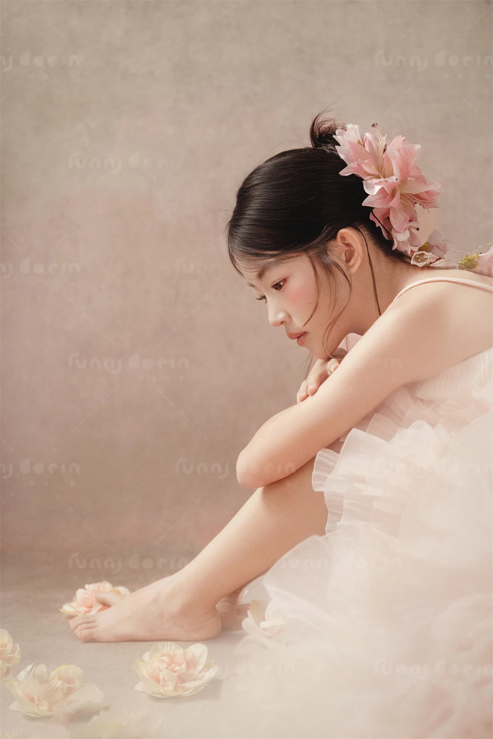 芳妮豆丁儿童摄影 花开半夏