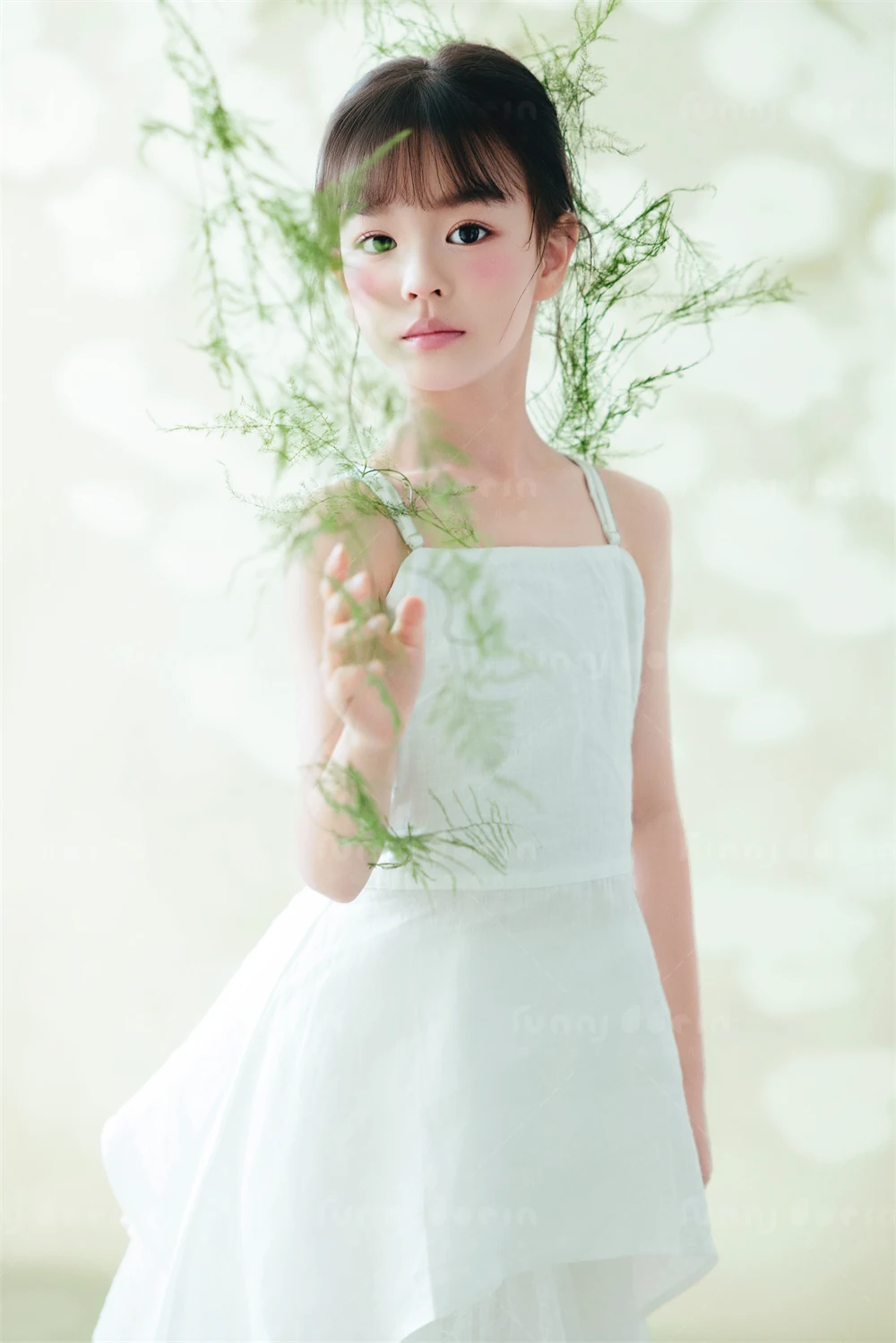 芳妮豆丁儿童摄影 风吻花楹