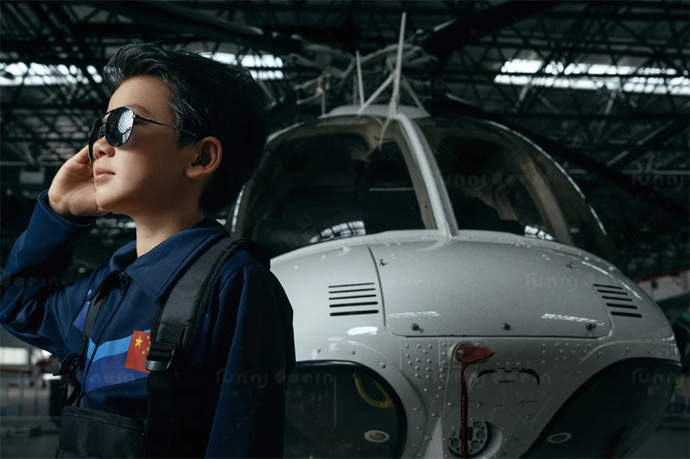 芳妮豆丁儿童摄影 冲上云霄