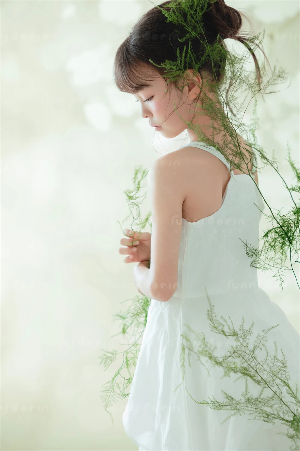 芳妮豆丁儿童摄影 风吻花楹