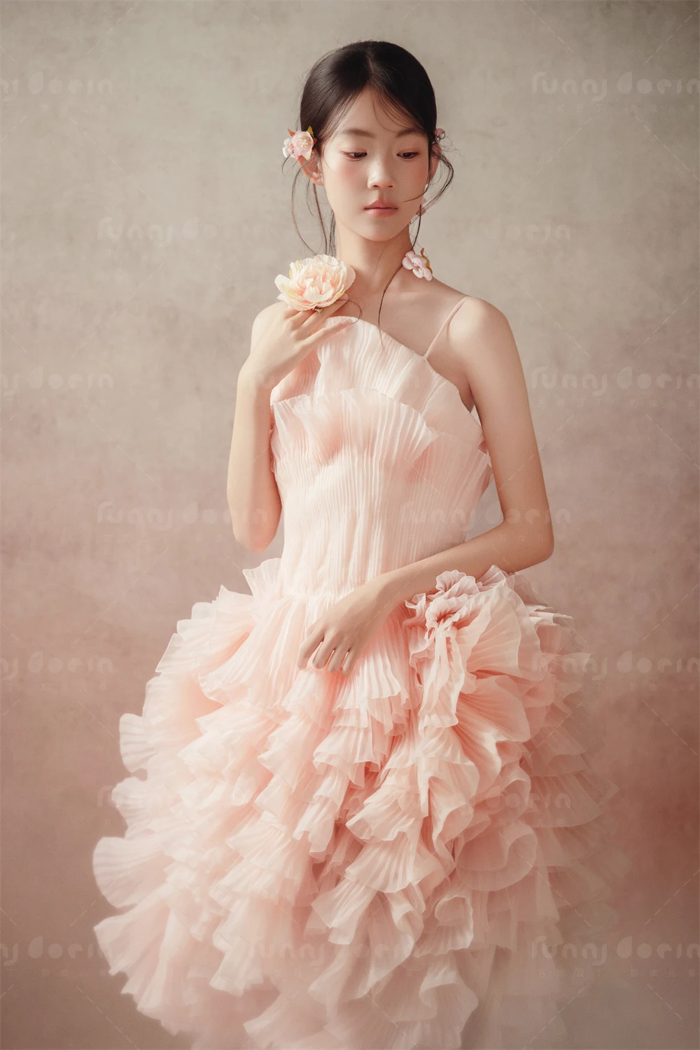 芳妮豆丁儿童摄影 花开半夏