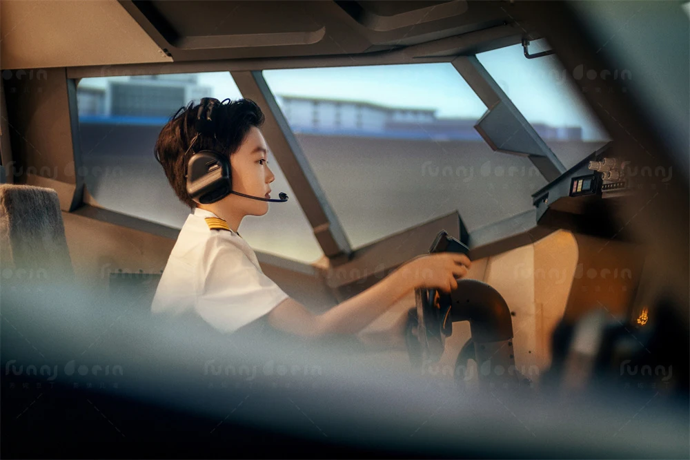 芳妮豆丁儿童摄影 童行天际