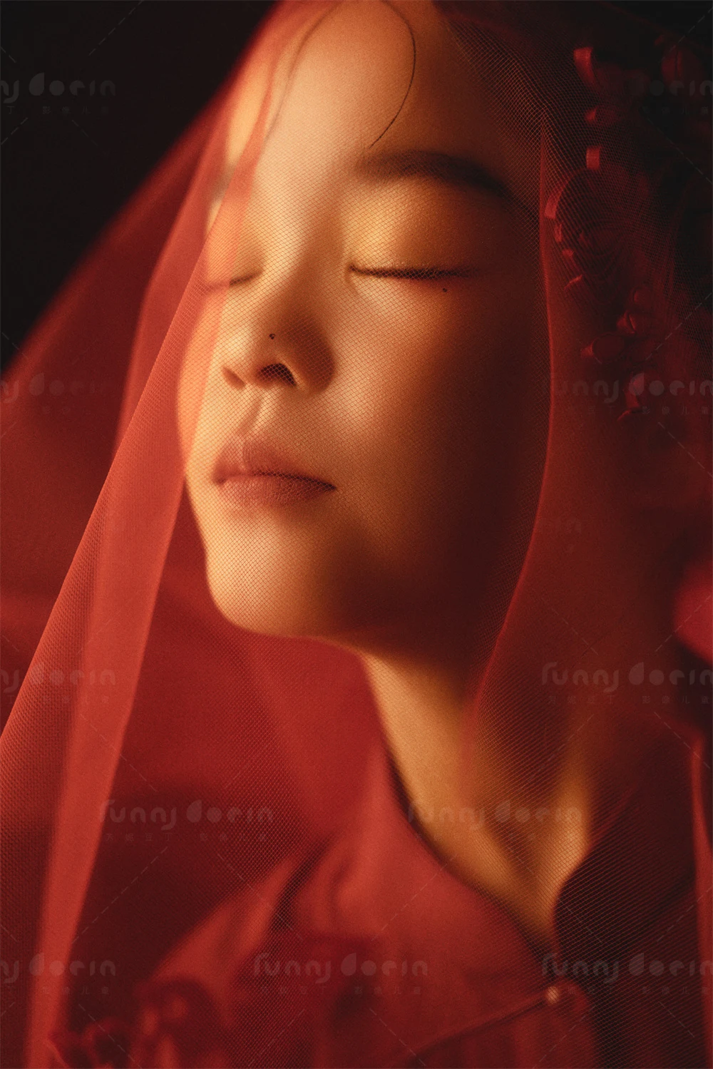 芳妮豆丁儿童摄影 绛色芳华