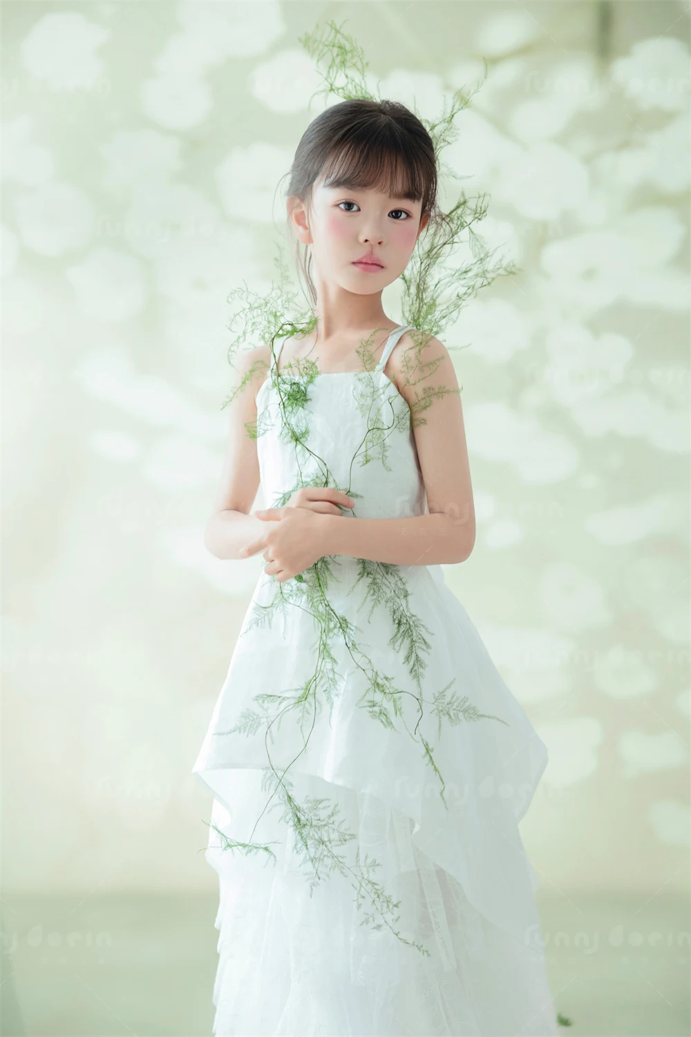 芳妮豆丁儿童摄影 风吻花楹